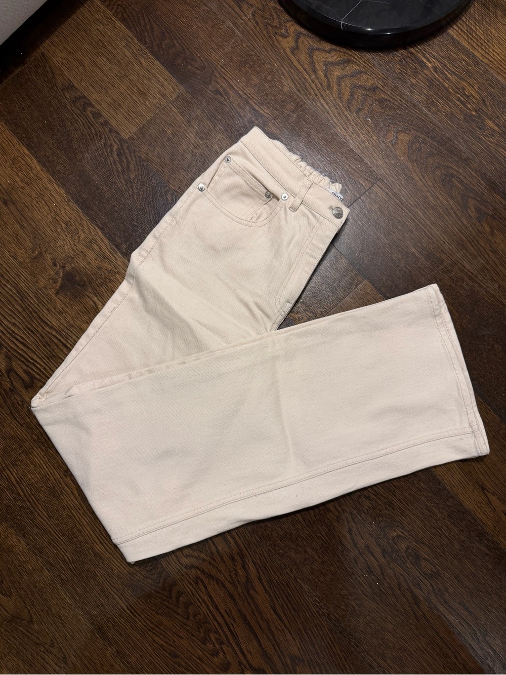 THAKOON Cream Jeans